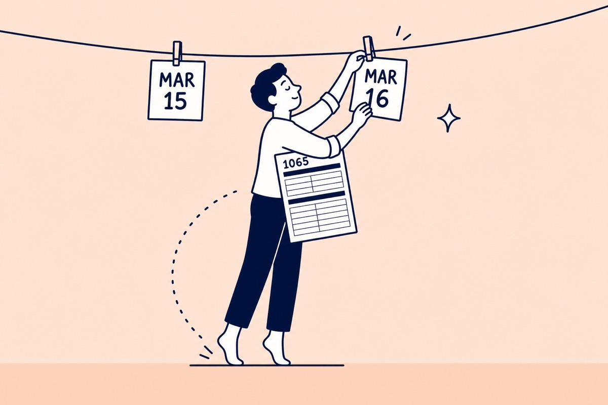 Calendar with deadline circled